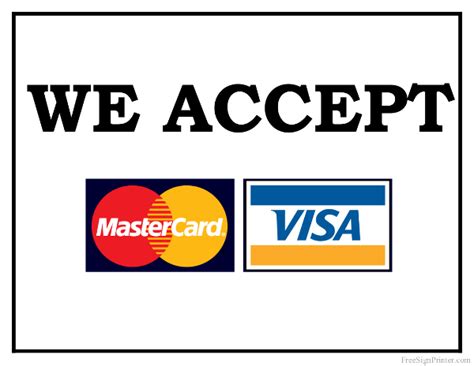 who accepts mastercard